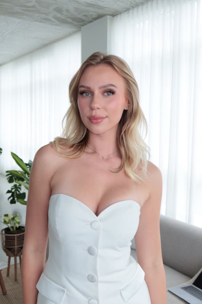 Anzhelika, founder of Laser & More aesthetic studio in Sunny Isles Beach, Miami
